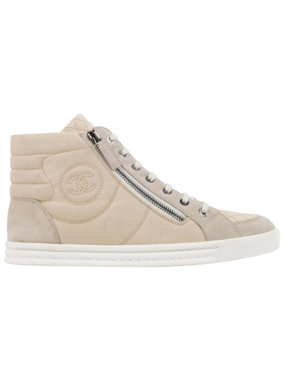 Chanel | Quilted High Top Sneakers G30617